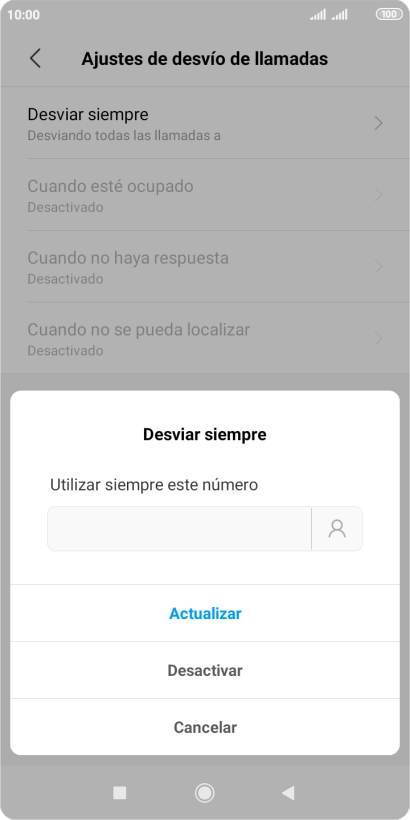Pulsa Desactivar. Pulsa Desactivar.