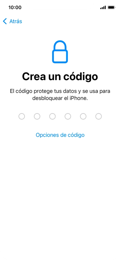 Pulsa Opciones de código. Pulsa Opciones de código.