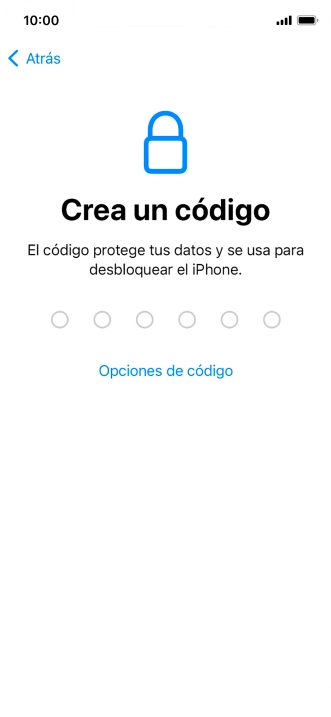Pulsa Opciones de código. Pulsa Opciones de código.