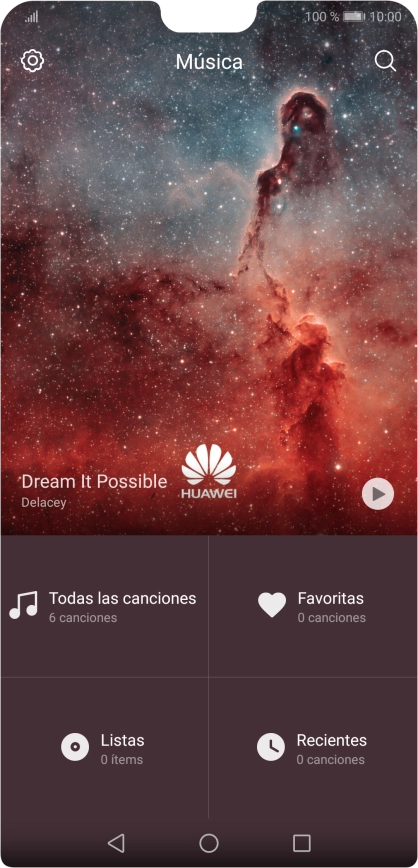 Pulsa Todas las canciones. Pulsa Todas las canciones.