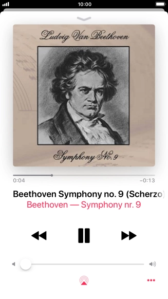 Pulsa la flecha hacia la derecha para ir al archivo de música siguiente. Pulsa la flecha hacia la derecha para ir al archivo de música siguiente.