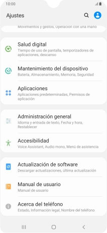 Pulsa Actualización de software. Pulsa Actualización de software.