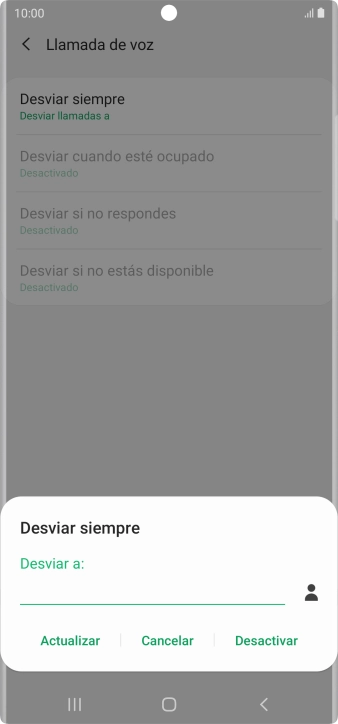 Pulsa Desactivar. Pulsa Desactivar.