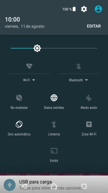 Pulsa el icono de ajustes.