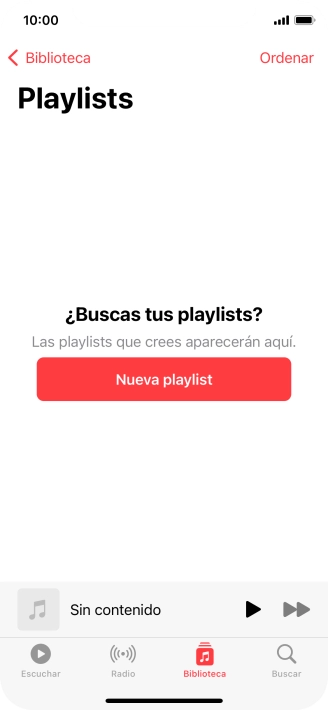 Pulsa Nueva playlist. Pulsa Nueva playlist.