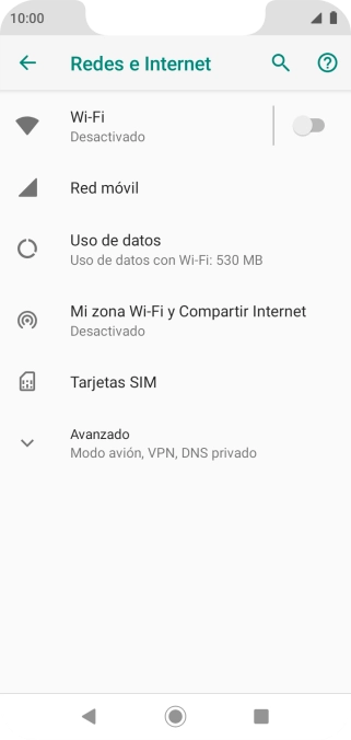 Pulsa Mi zona Wi-Fi y Compartir Internet.
