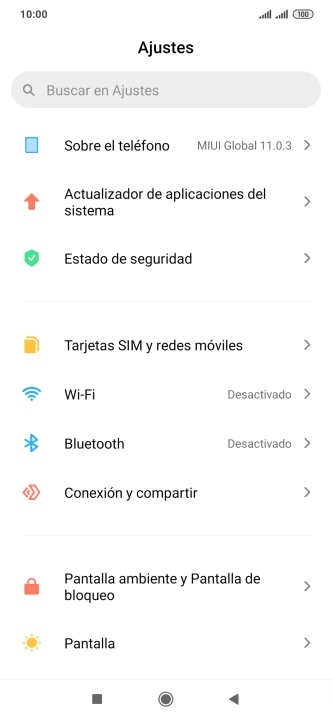Pulsa Bluetooth.