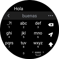 Pulsa el icono de enviar. Pulsa el icono de enviar.