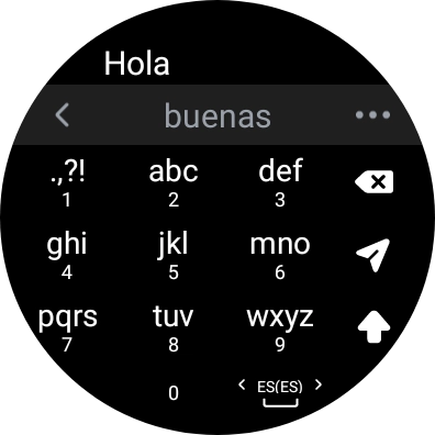 Pulsa el icono de enviar. Pulsa el icono de enviar.