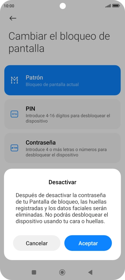 Pulsa Aceptar. Pulsa Aceptar.