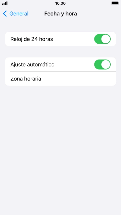 Pulsa la tecla de inicio para terminar y regresar a la pantalla de inicio. Pulsa la tecla de inicio para terminar y regresar a la pantalla de inicio.