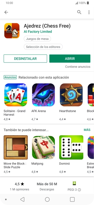 Pulsa la tecla de inicio para terminar y regresar a la pantalla de inicio. Pulsa la tecla de inicio para terminar y regresar a la pantalla de inicio.