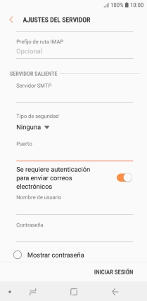 Pulsa el indicador junto a Pulsa el indicador junto a