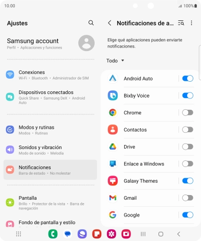 Pulsa la lista desplegable. Pulsa la lista desplegable.