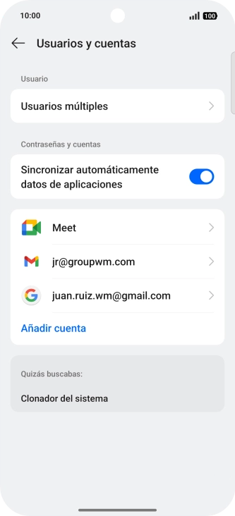 Pulsa el indicador junto a Pulsa el indicador junto a
