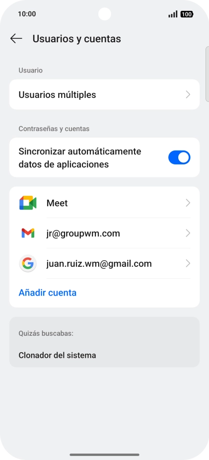 Pulsa el indicador junto a Pulsa el indicador junto a