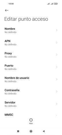 Pulsa Nombre.
