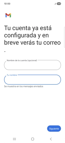 Pulsa Siguiente.