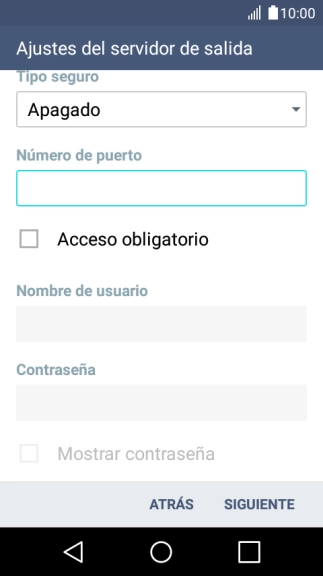 Pulsa SIGUIENTE.
