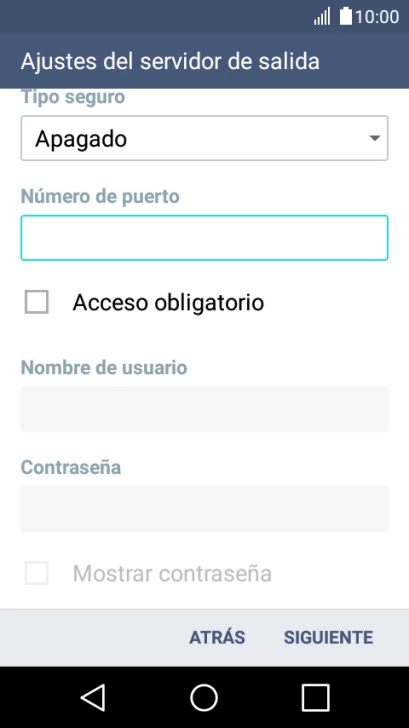Pulsa SIGUIENTE.
