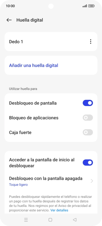 Pulsa la tecla de retroceso. Pulsa la tecla de retroceso.