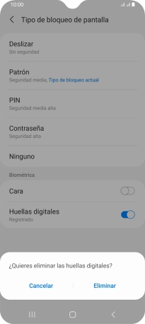 Pulsa Eliminar. Pulsa Eliminar.