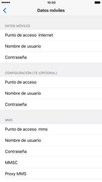 Pulsa Punto de acceso e introduce airtelwap.es. Pulsa Punto de acceso e introduce airtelwap.es.