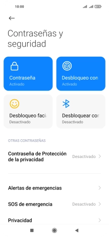 Pulsa Contraseña. Pulsa Contraseña.