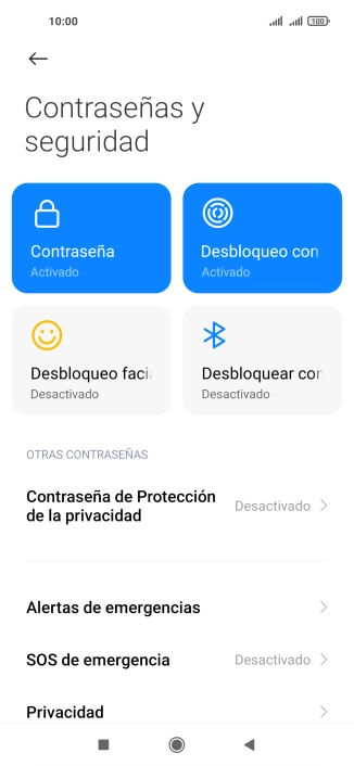 Pulsa Contraseña. Pulsa Contraseña.