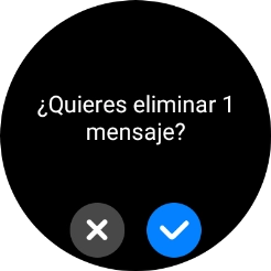 Pulsa el icono de aceptar. Pulsa el icono de aceptar.