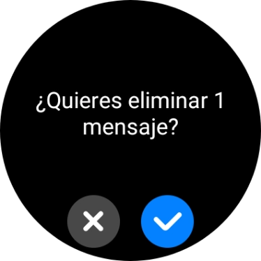 Pulsa el icono de aceptar. Pulsa el icono de aceptar.