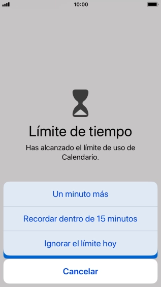 Pulsa el ajuste deseado. Pulsa el ajuste deseado.
