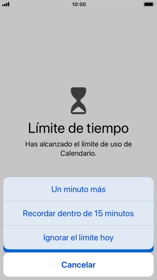 Pulsa el ajuste deseado. Pulsa el ajuste deseado.