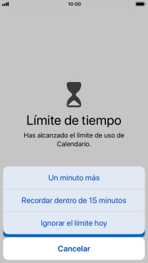 Pulsa el ajuste deseado. Pulsa el ajuste deseado.