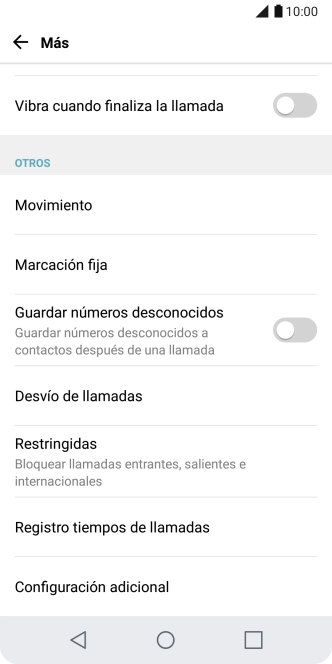 Pulsa Desvío de llamadas. Pulsa Desvío de llamadas.
