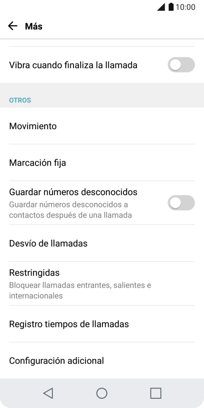 Pulsa Desvío de llamadas. Pulsa Desvío de llamadas.