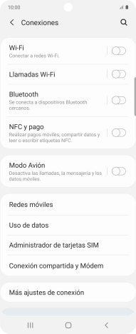 Pulsa Bluetooth.