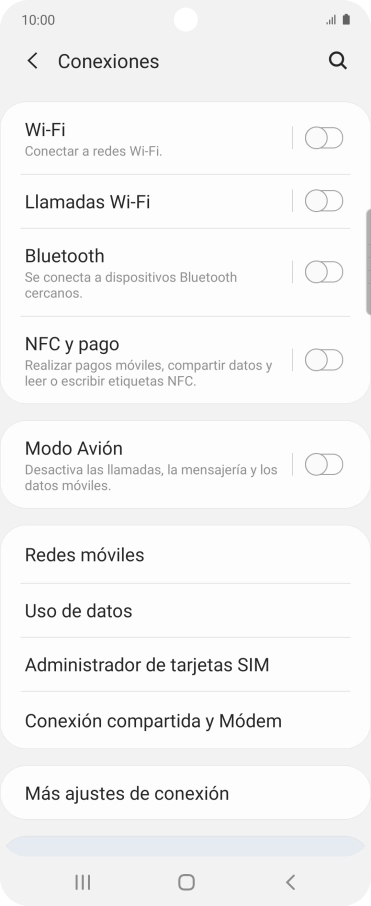 Pulsa Bluetooth.
