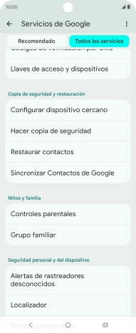 Pulsa Localizador. Pulsa Localizador.