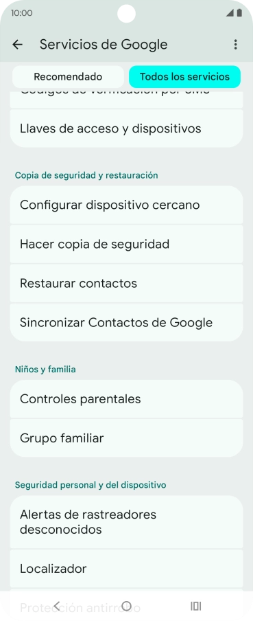 Pulsa Localizador. Pulsa Localizador.