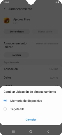 Pulsa el nombre de la tarjeta de memoria. Pulsa el nombre de la tarjeta de memoria.