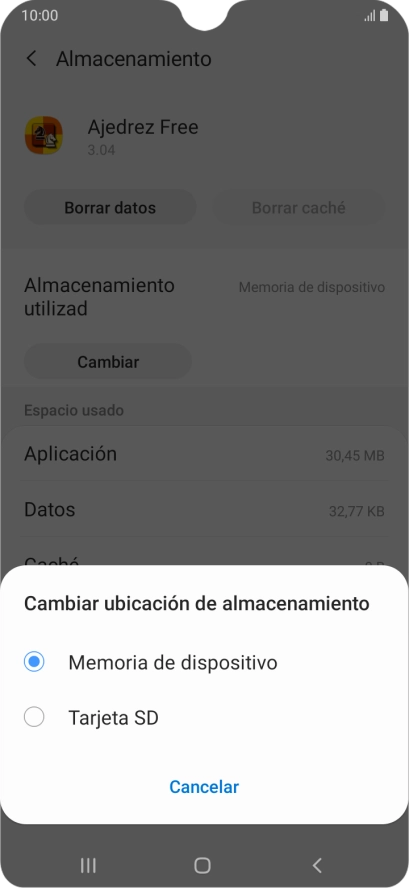 Pulsa el nombre de la tarjeta de memoria. Pulsa el nombre de la tarjeta de memoria.