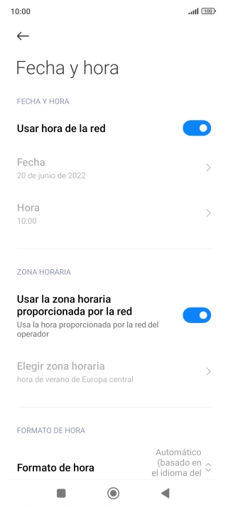 Pulsa la tecla de inicio para terminar y regresar a la pantalla de inicio. Pulsa la tecla de inicio para terminar y regresar a la pantalla de inicio.