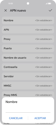 Introduce Vodafone Internet y pulsa ACEPTAR. Introduce Vodafone Internet y pulsa ACEPTAR.
