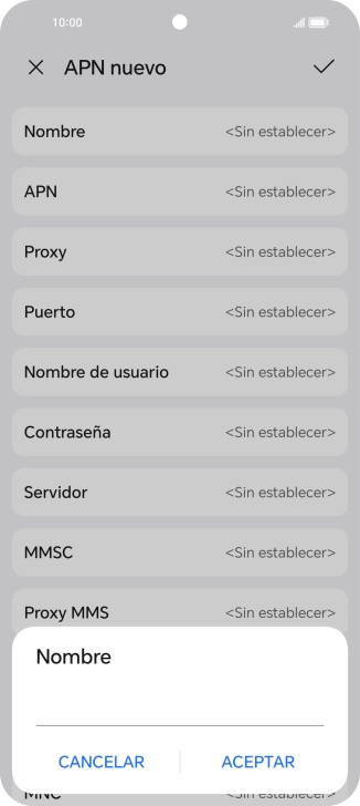 Introduce Vodafone Internet y pulsa ACEPTAR. Introduce Vodafone Internet y pulsa ACEPTAR.