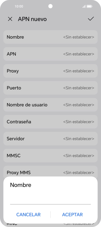 Introduce Vodafone Internet y pulsa ACEPTAR. Introduce Vodafone Internet y pulsa ACEPTAR.