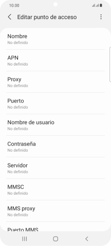 Pulsa Nombre. Pulsa Nombre.