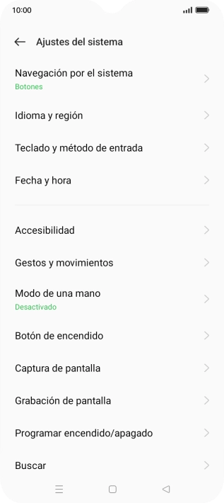 Pulsa Fecha y hora. Pulsa Fecha y hora.
