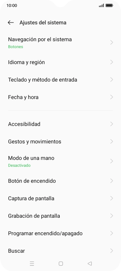Pulsa Fecha y hora. Pulsa Fecha y hora.