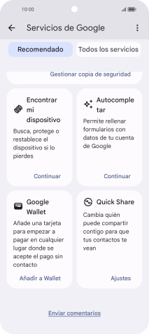 Pulsa Encontrar mi dispositivo. Pulsa Encontrar mi dispositivo.